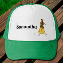 Lady Golfer se prépare à partir