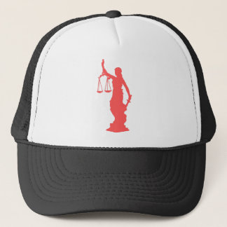 Casquette Lady Justice rose