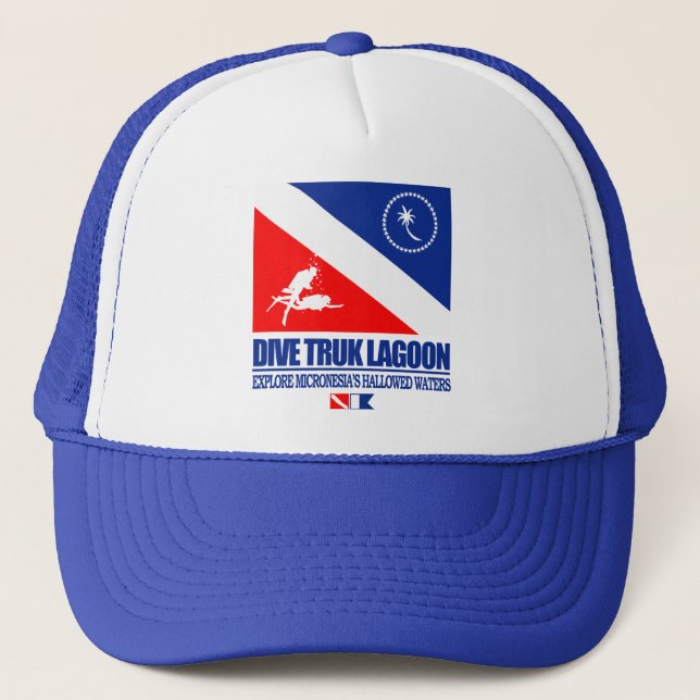 Casquette Lagon de Truk de plongée (Devant)
