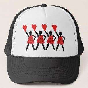 Casquette Laissez LoVE Rule Trucker chapeau