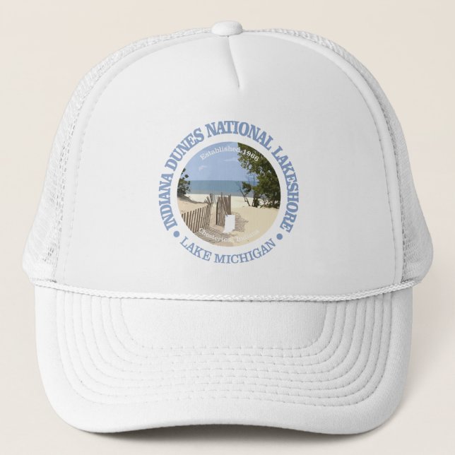 Casquette Lakeshore national des dunes de l'Indiana (Devant)