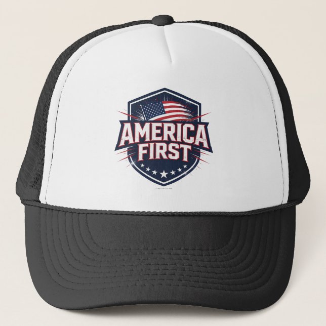 Casquette L'Amérique d'abord - Chapeau (Devant)