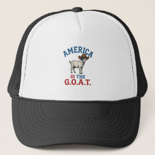 Casquette L'Amérique Est La G.O.A.T Chemise de Cow-boy Patri