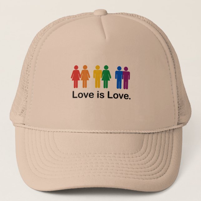 Casquette L'amour est l'amour (Devant)