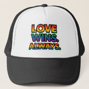 Casquette L'Amour Gagne. Toujours - Fierté LGBTQ+