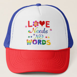Casquette L'amour n'a pas besoin de mots