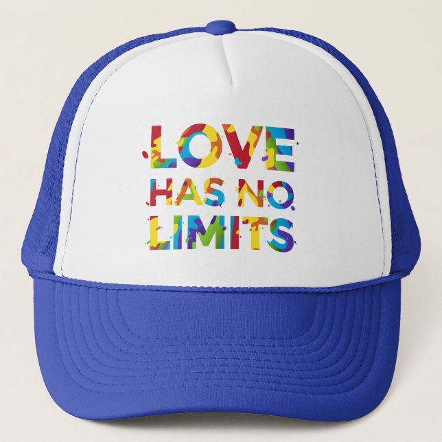 Casquette L'amour n'a pas de limites (Devant)