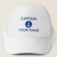 L'Ancre bleue nautique personnalisent le capitaine