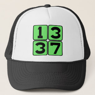 Casquette Langage 1337 Leet Leetspeak Eleet Internet Meme