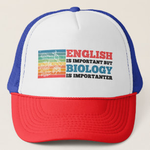 Casquette L'Anglais Est Important, Mais La Biologie Est Impo