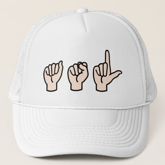 Casquette Langue des signes (Devant)