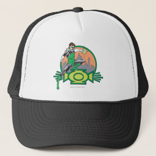 Casquette Lanterne et paysage urbain verts