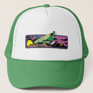 Casquette Lanterne verte dans l'espace