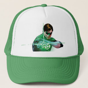 Casquette Lanterne verte et anneau lumineux