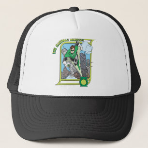 Casquette Lanterne verte - le guerrier vert