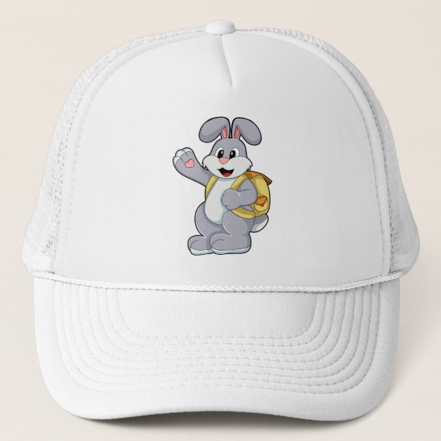 Casquette Lapin avec sac à dos (Devant)