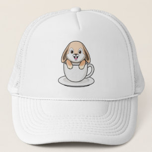 Casquette Lapin avec tasse à café