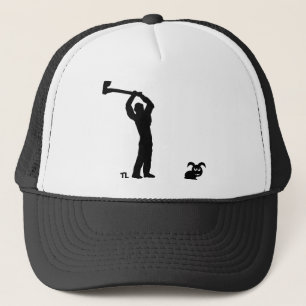 Casquette lapin noir mort - bûcheron