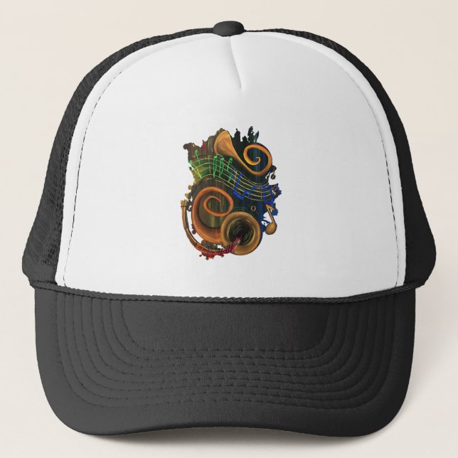 Casquette L'ART de la musique (Devant)