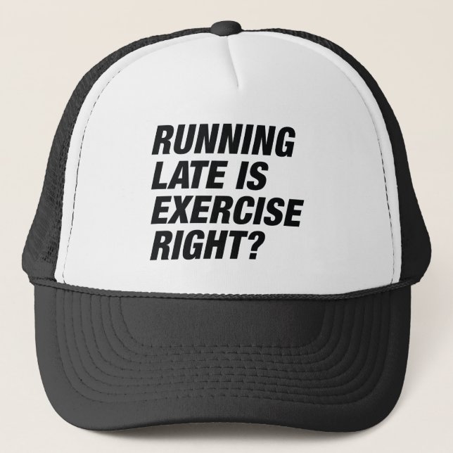 Casquette Late de Running (Devant)