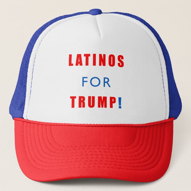 Casquette Latino pour Donald Trump (Devant)