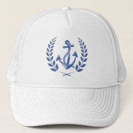 Casquette Lauren Wreath et Ancre avec corde