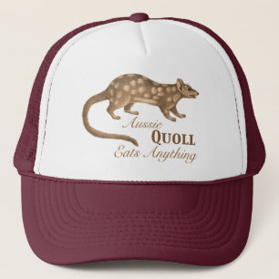 Casquette L'Australien fol Quoll mange n'importe quoi