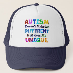 CASQUETTE L'AUTISME ME REND UNIQUE