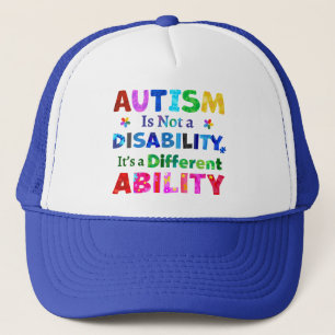 Casquette L'AUTISME n'est pas un handicap