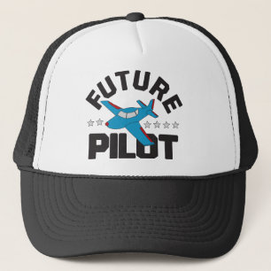Casquette L'aviation pour les enfants qui volent à l'avenir 