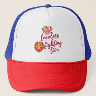 Casquette Lawless fighting lion