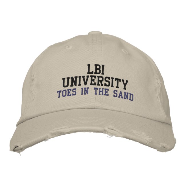 Casquette LBI UNIVERSITY (REG TRADEMARK) (Devant)