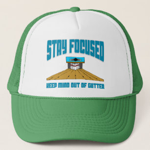Casquette Le bowling drôle gardent l'esprit hors de la