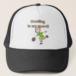 Casquette Le bowling est mes T-shirts et cadeaux de sport