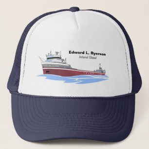 Casquette Le cargo des Grands Lacs Edward L. Panneau d'affic