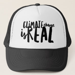Casquette Le changement climatique est un vrai chapeau de ca