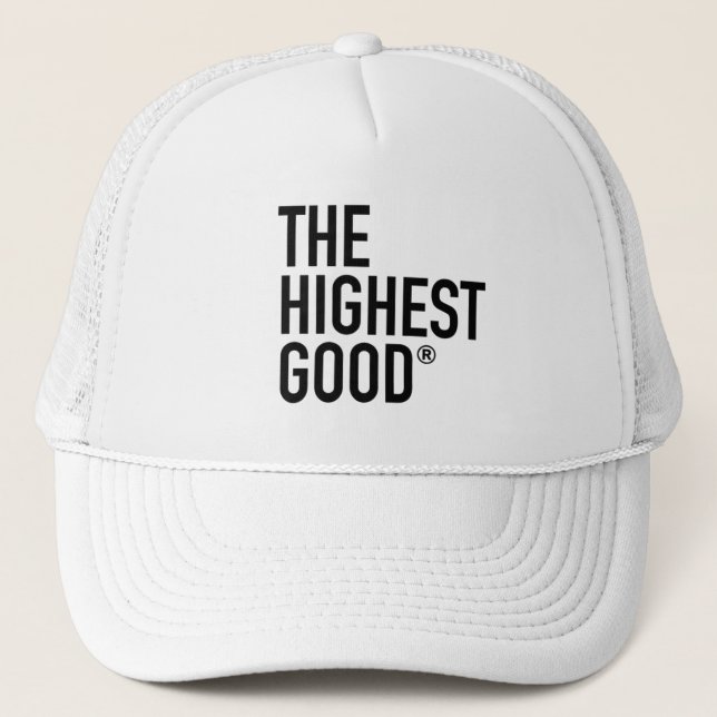 Casquette Le chapeau de bon camionneur le plus haut (Devant)
