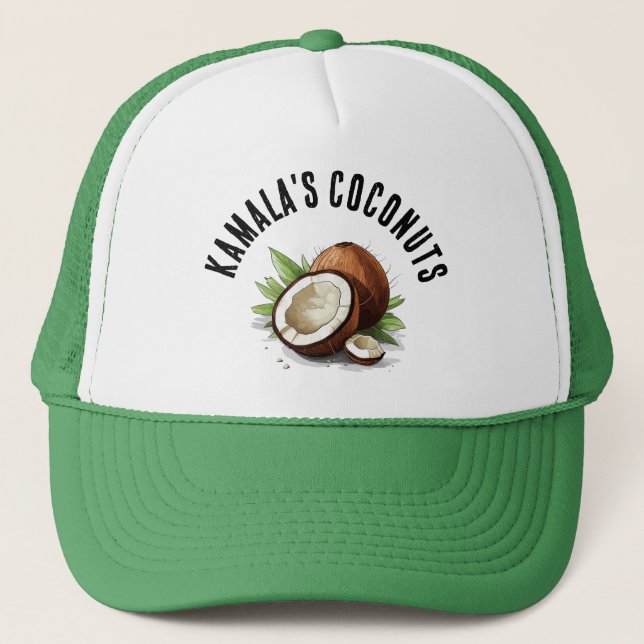CASQUETTE LE CHAPEAU DE COCONUTS DE KAMALA (Devant)
