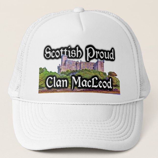 Casquette Le château de Clan MacLeod Dunvegan (Devant)