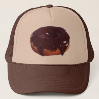 Casquette Le chocolat a couvert le beignet