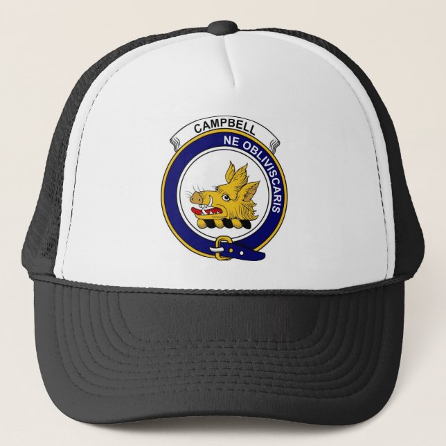 Casquette Le clan de Campbell Badge (Devant)