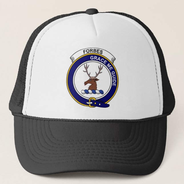 Casquette Le clan de Forbes Badge (Devant)