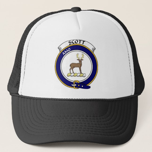 Casquette le clan de Scott Badge (Devant)