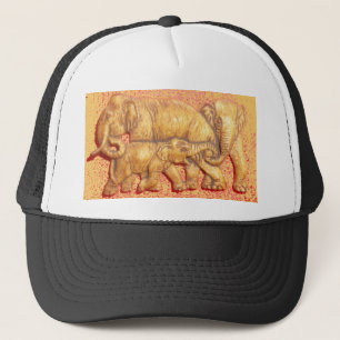 Casquette Le coeur du troupeau : Portrait de famille des élé
