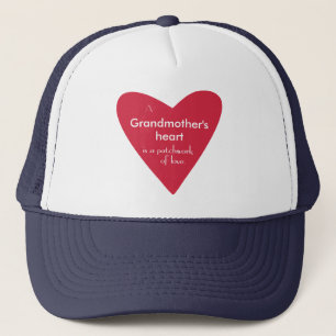 Casquette Le coeur d'une grand-mère
