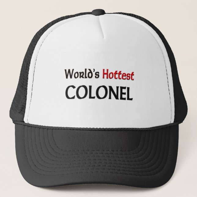 Casquette Le colonel le plus chaud des mondes (Devant)
