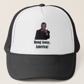 Casquette Le coup de Barack Obama desserrent, signe de