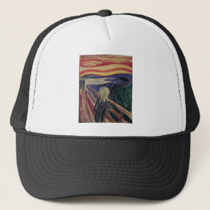 Casquette Le cri d'Edvard Munch, l'expressionnisme Vintage