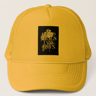 Casquette le design de t-shirt pour hommes de bonnes choses 