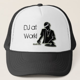Casquette Le DJ au travail !